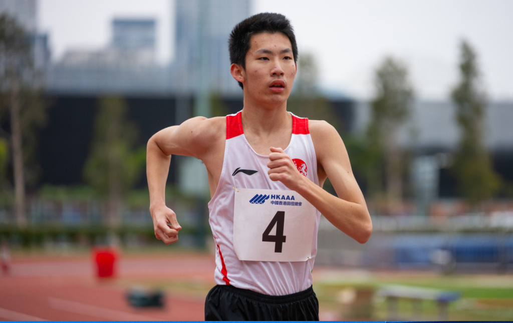 香港田徑系列賽暨場地競走 王俊揚破萬米競走港青紀錄
